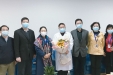 西南交通大学朱健梅副校长一行来院慰问抗疫专家李国平教授