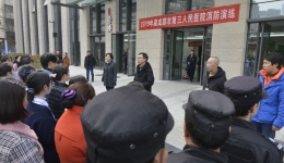 市三医院开展消防演练培训活动