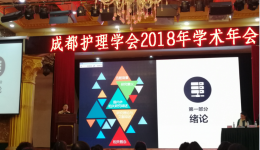 市三医院护士赵容获成都市护理学会2018年学术年会论文交流一等奖