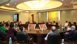 市三医院举行纽约大都会博物馆中国画艺术品鉴赏讲座