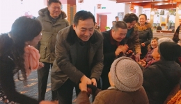 市三医院召开离休干部2018年新春座谈会