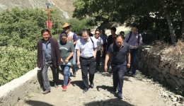 市三医院赴巴塘县通江县开展第三轮脱贫攻坚专项督导