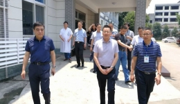 市卫计委副主任、市医改办副主任赵平同志到蒲江县调研指导工作