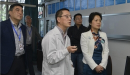 省卫计委副主任徐旭到市三医院调研医院改革发展工作