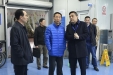 省卫计委党组书记、主任沈骥一行到市三医院督查院区建设及帐篷门诊工作