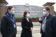 成都市总工会领导来院慰问“疫情防控专项五一劳动奖状、奖章”获得者代表