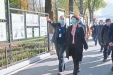 副市长刘筱柳到院调研疫情防控工作